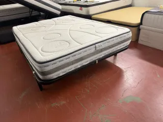 Somier Bodyflex 135x180 + Colchón Visco