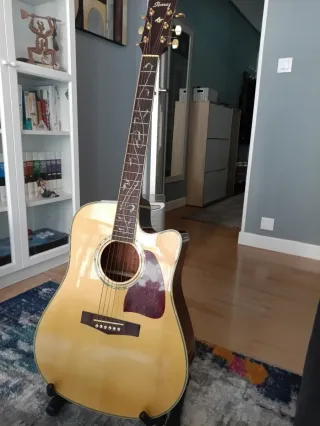 Guitarra Electroacústica Ibañez AW40CE-NT