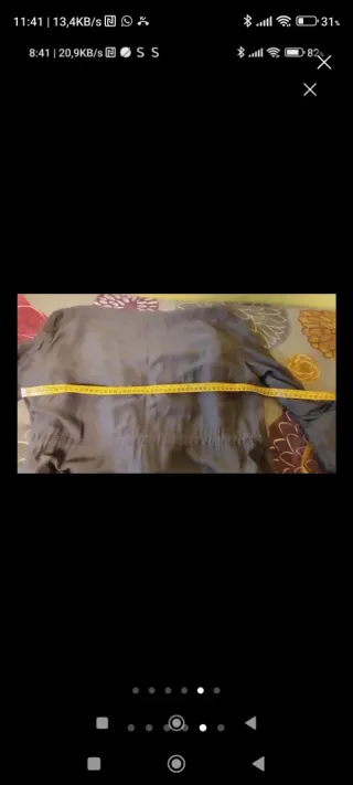 Parka verde ideal talla 40-42