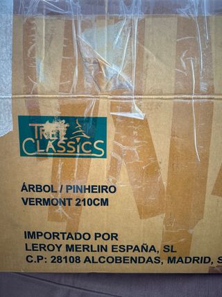 Árbol de Navidad Verde Leroy Merlin modelo Vermont