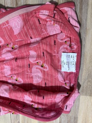 Saco dormir Ikea flamenco rosa