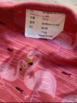 Saco dormir Ikea flamenco rosa