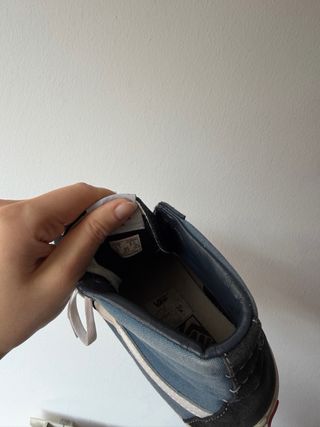 Vans SK8 Hi azules Talla 38.5