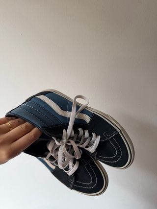 Vans SK8 Hi azules Talla 38.5