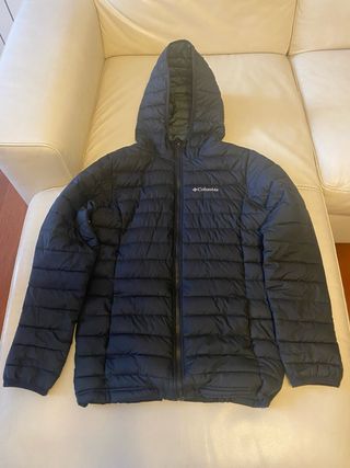 Chaqueta Columbia Negra Infantil T14-16