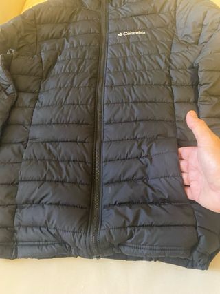 Chaqueta Columbia Negra Infantil T14-16