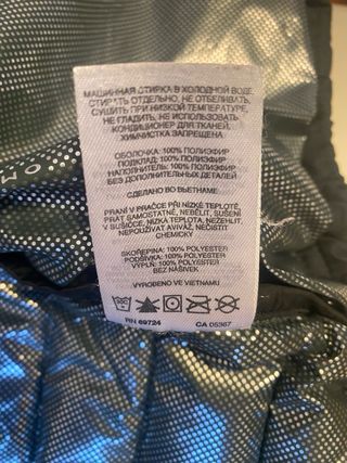 Chaqueta Columbia Negra Infantil T14-16