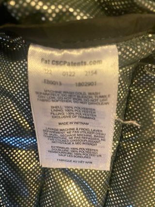 Chaqueta Columbia Negra Infantil T14-16