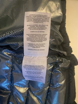 Chaqueta Columbia Negra Infantil T14-16