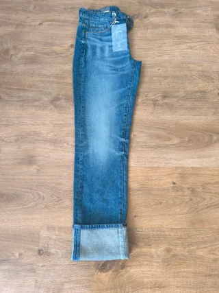 Pantalones Vaqueros Mujer G-STAR 3301 Azul W25 L32