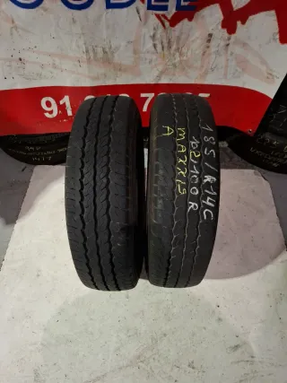 2 Ruedas MAXXIS 185R14C 102/100R Seminuevas