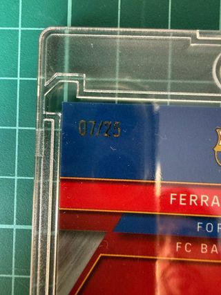 Cromo Ferran Torres Topps Chrome Autograph