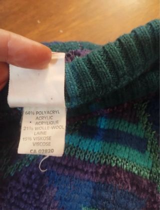 Jersey Vintage Verde y Morado