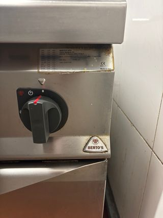 Cocina Industrial Bertos 4 Fuegos + Horno