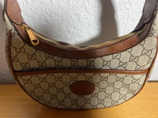 Bolso Gucci Marrón y Beige Monogram