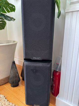 Cadena Onkyo - Altavoces Mission - Blu-ray Samsung