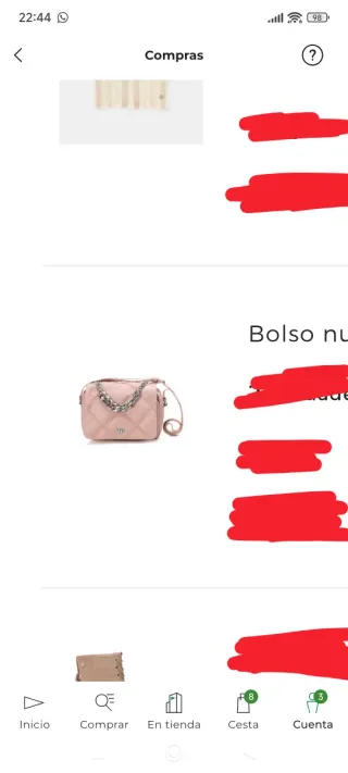 Bolso Nude Xti