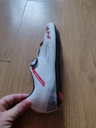 Zapatillas Ciclismo NW Blancas/Rojas