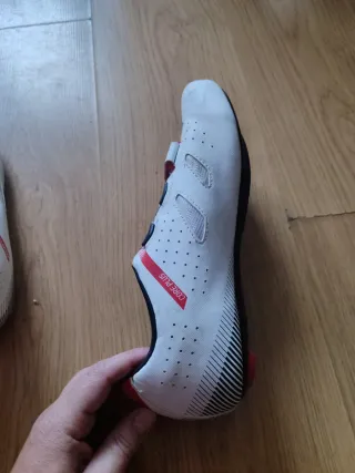 Zapatillas Ciclismo NW Blancas/Rojas