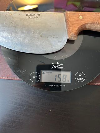 Cuchillo de cocina artesanal TEODOMIRO ZALAMEA