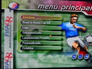 FIFA 98 Rumbo al Mundial PS1 PAL