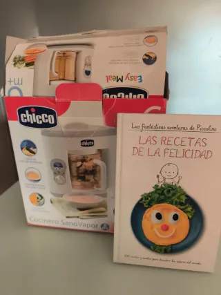 Robot Cocina Chicco SanoVapor + Libro Recetas