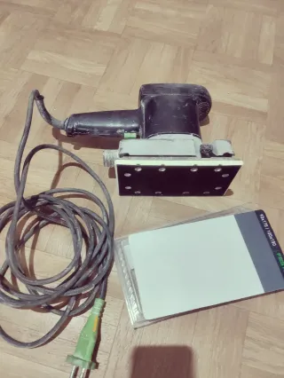 Lijadora Festool con plato nuevo