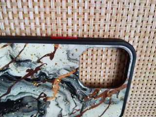 Custodia iPhone 12 Pro Max Marmo Nero/Oro