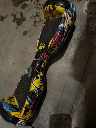 Hoverboard con diseño graffiti