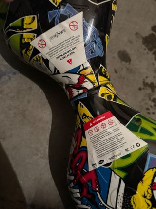 Hoverboard con diseño graffiti