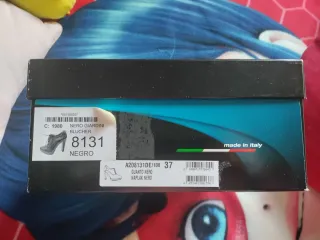 Botines NeroGiardini Tacón Negros