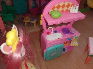 Set Cocina Echantimals Muñeca Conejita