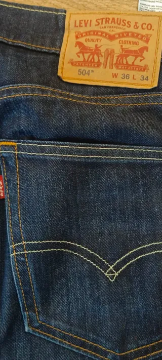 Levi's 504 Talla 36/34