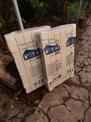 2 Radiadores Convectores Aluminio Rayco