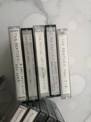 Lotto 43 musicassette registrate