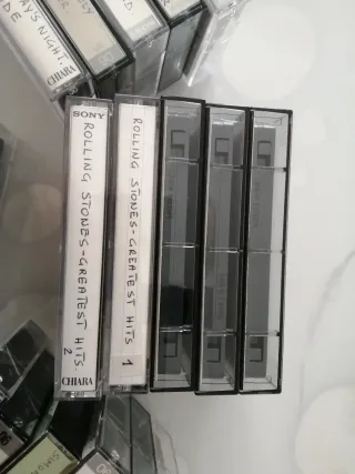 Lotto 43 musicassette registrate