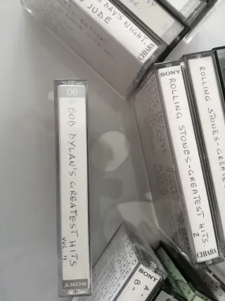 Lotto 43 musicassette registrate