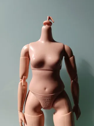 Barbie MTM Curvy Cuerpo Desnudo