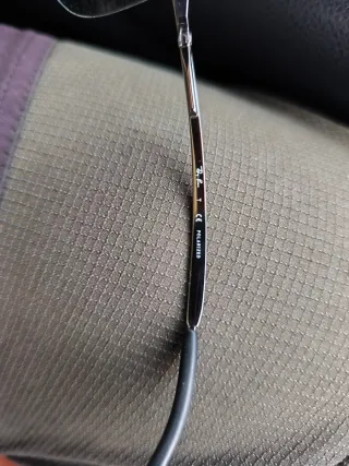 Gafas de sol Ray-Ban plateadas y negras