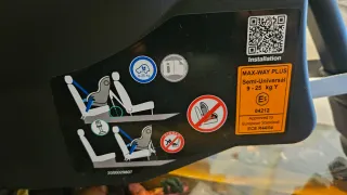 Silla Coche Britax Römer Max Way Plus