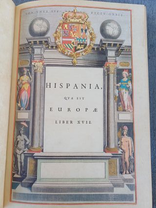 Hispania y Europa Libro Antiguo