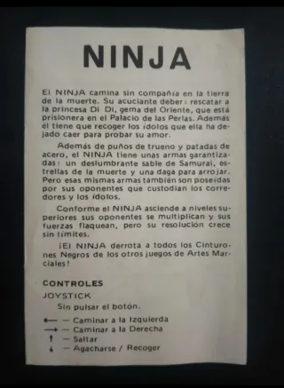 Ninja Spectrum juego