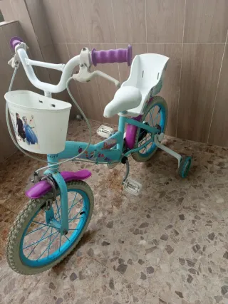 Bicicleta niña Frozen 16 pulgadas