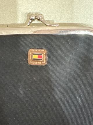 Monedero Tommy Hilfiger Negro Plata