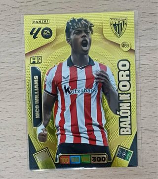 Nico Williams Balón de Oro Adrenalyn 2026