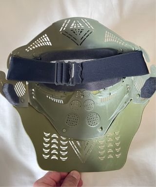Careta Protección Airsoft Verde