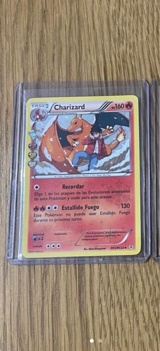 Carta Pokémon Charizard Fase 2