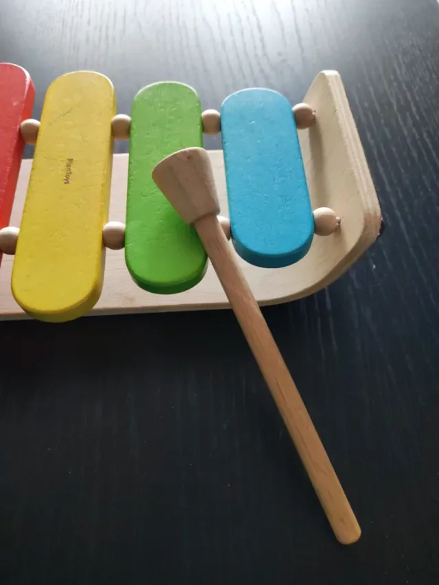 Xilófono infantil de madera