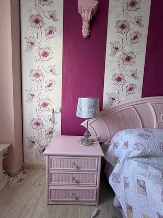 Habitación completa estilo romántico