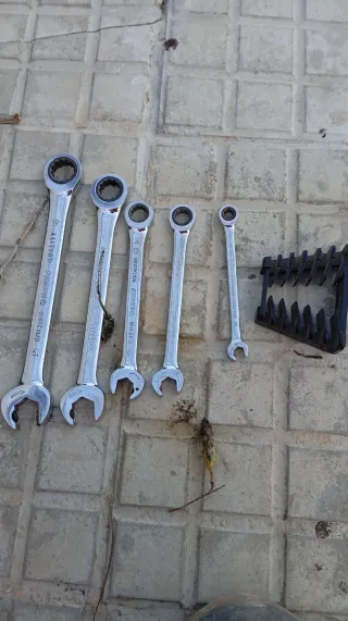 Juego de llaves de carraca